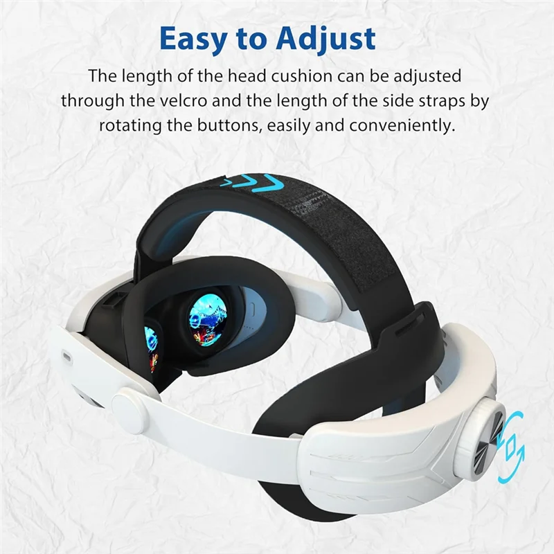 

-PQWN Head Strap Accessories Compatible For Quest 3 DOBEWINGDELOU Replacement Elite Strap For Enhanced Comfort Adjustable