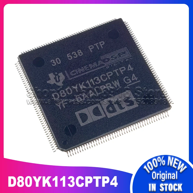1 قطعة/الوحدة D80YK113CPTP4 D80YK113 QFP144 100% مخزون بقعة جديد