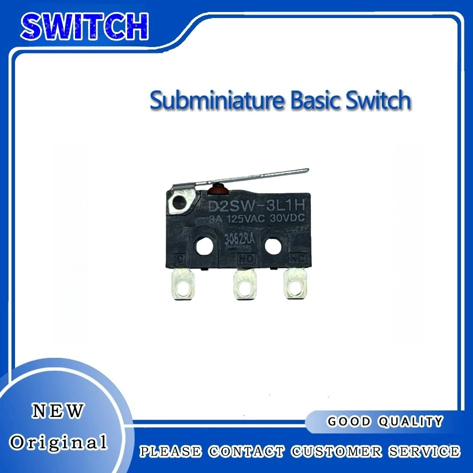 D2SW-3L1H MICRO SWITCH Hochqualitativer, wasserdichter Mikro– Basisschalter (entspricht Schutzart IP67)