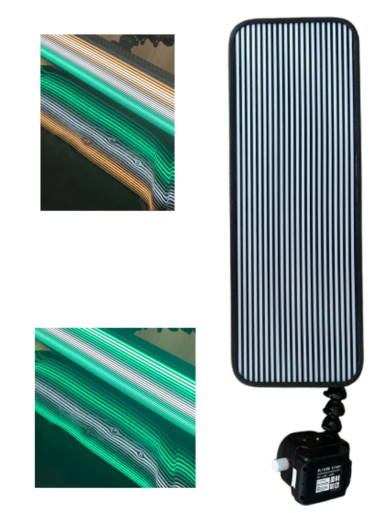 

18V LED Concave Leveling Lamp Professional Battery Powered Sheet Metal Forming Repair Tool for Hail Pit Seamless Detection