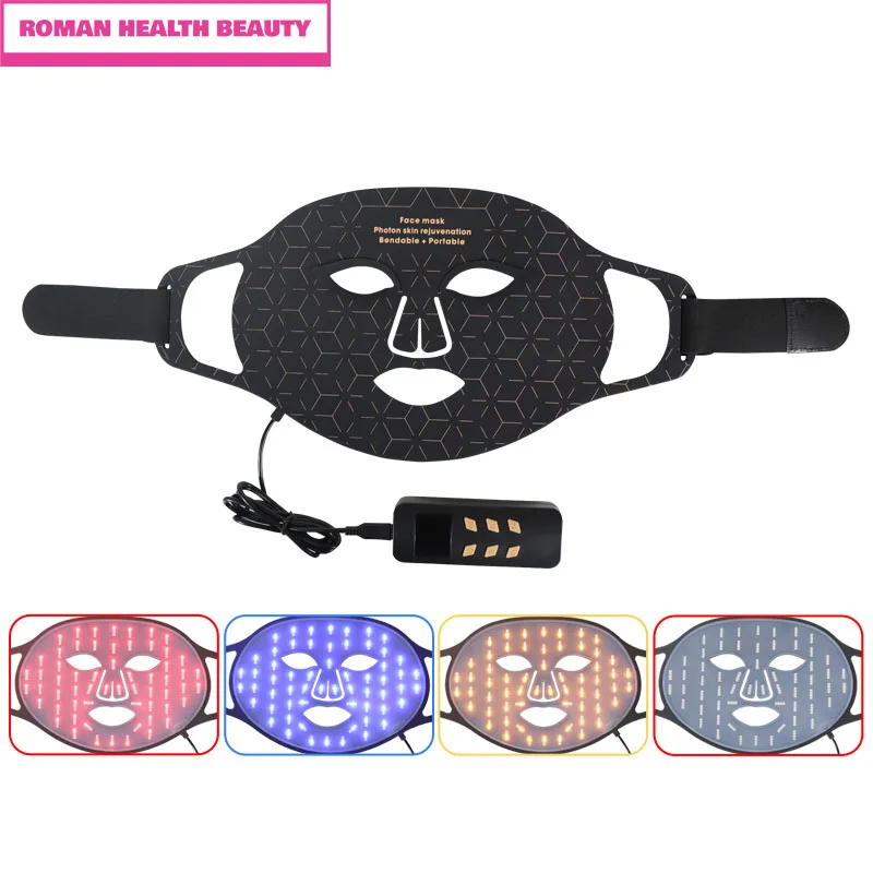 masque-facial-led-photon-4-couleurs-therapie-par-la-lumiere-rouge-en-silicone-3d-soins-de-la-peau-reparation-de-la-peau-eclaircissement-utilisation-sans-fil-beaute-anti-age
