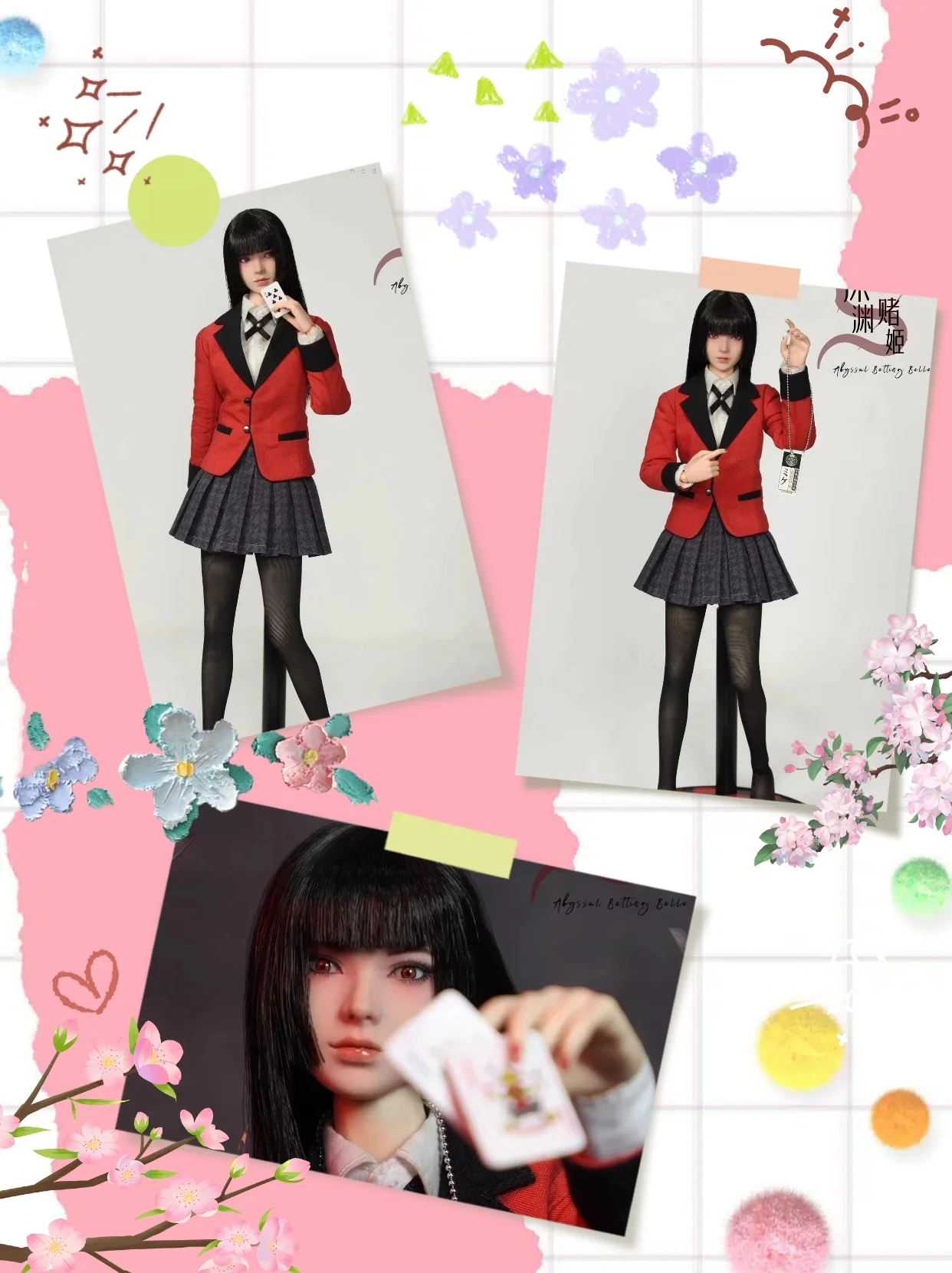 

In Stock JKTOYS K-009 1/6 Scale Female Soldier Card Queen Collectible 12in Action Figure Model Full Set Toys For Fans Collection