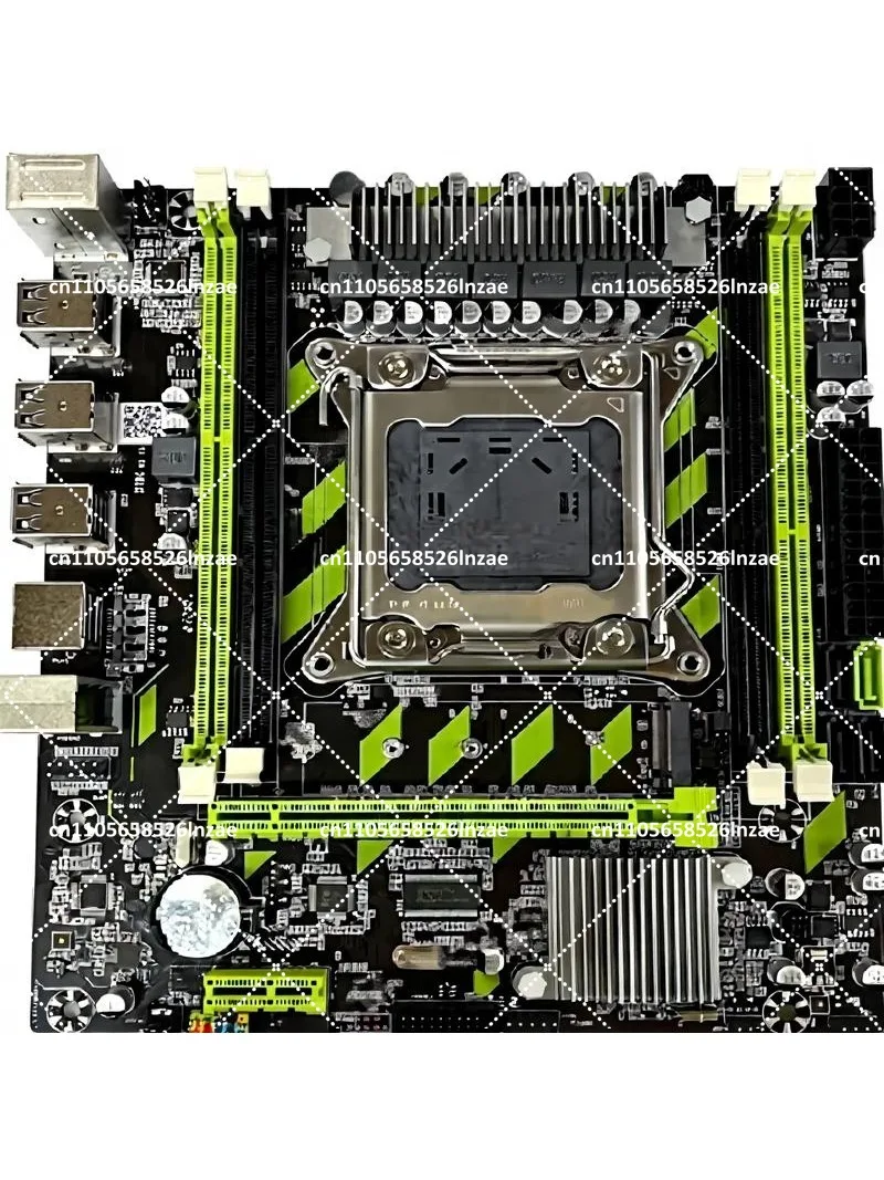 X79G Desktop Computer Motherboard DDR3 CPU Combo Set for E5 2630 2650 2660v2 Gaming