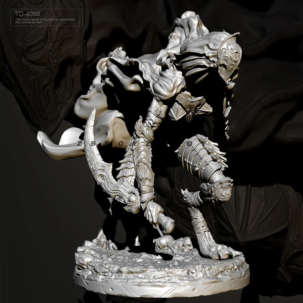 55mm 75mm Resin figure model kit DIY colorless and self-assembled TD-4050