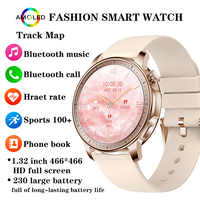 Xiaomi Youpin Smartwatches Woman Track Map Bluetooth Call Heart Rate Monitoring IP67 Waterproof Sport Fitness Electronic Watches