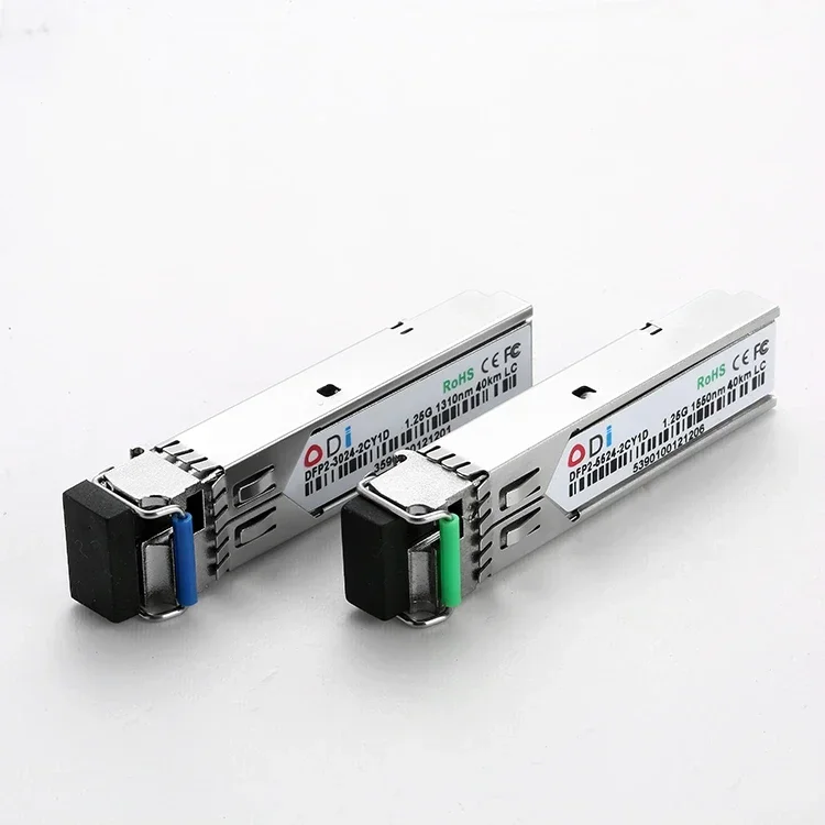 DFP2-3124-2IY11Manufacturer 40km SFP BIDI Transceiver optik 1310/1490 1.25Gb