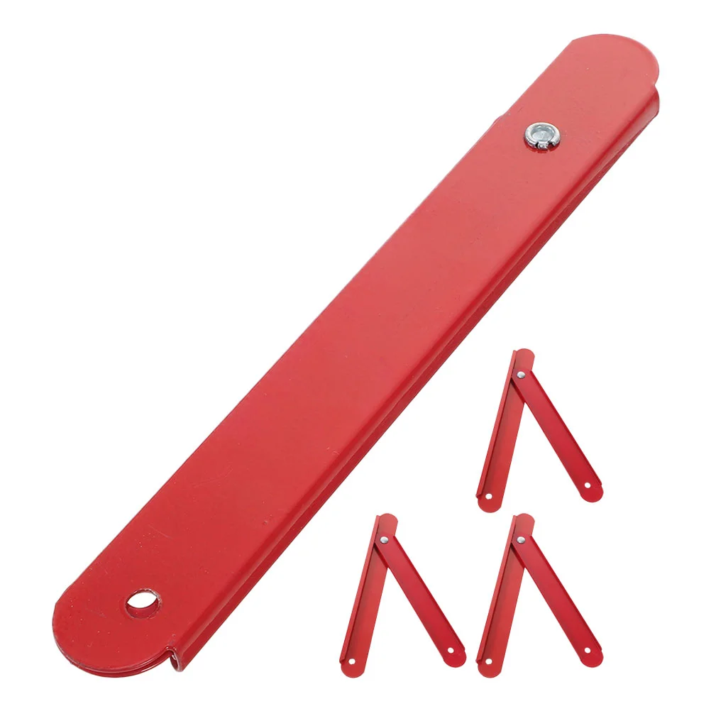 4 Pcs Hooks Aluminum Alloy Ladder Hinges Replacing Folding Step Assembly Red Replacement