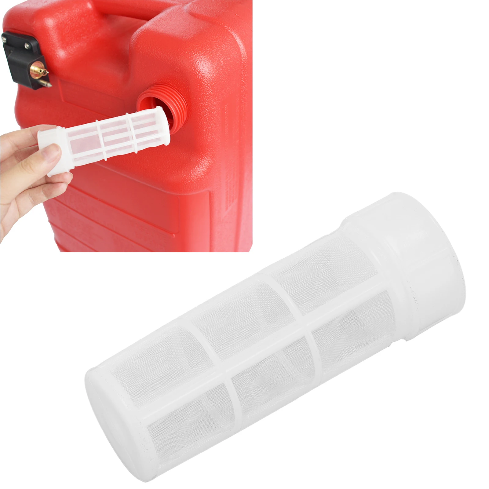 Fuel Tank Inlet Filter Secure and  Antistatic Screen Filter ABS Material Effective Filtration for External Oil Tanks