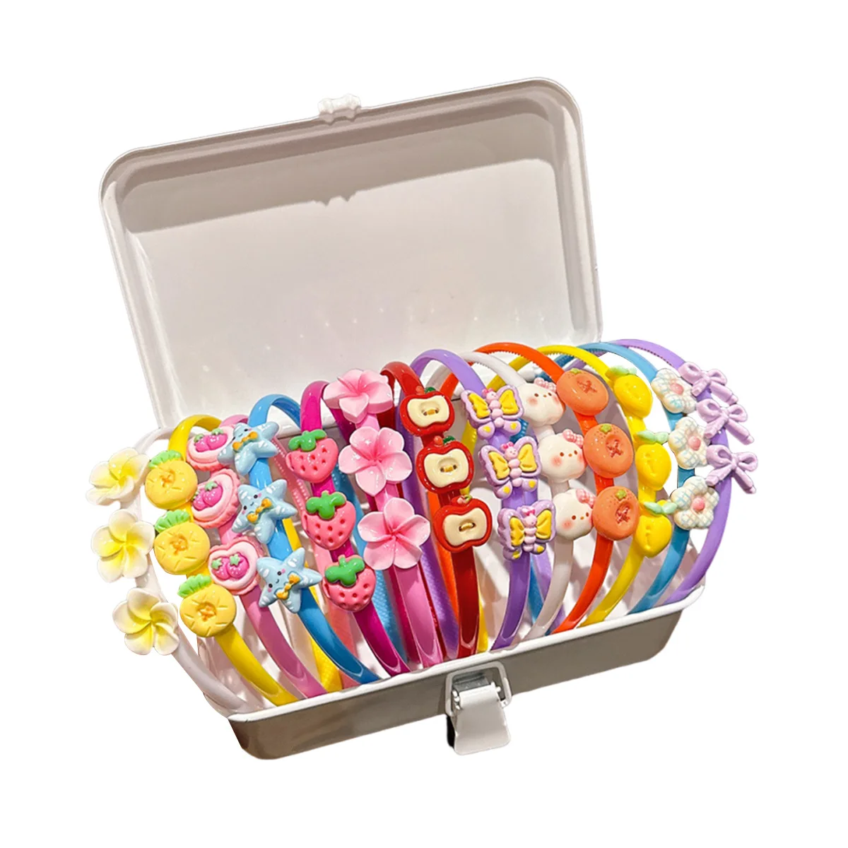 5 bandeaux aléatoires de Style dessin animé mignon, doux et polyvalents, adaptés à l'utilisation quotidienne d'accessoires pour cheveux