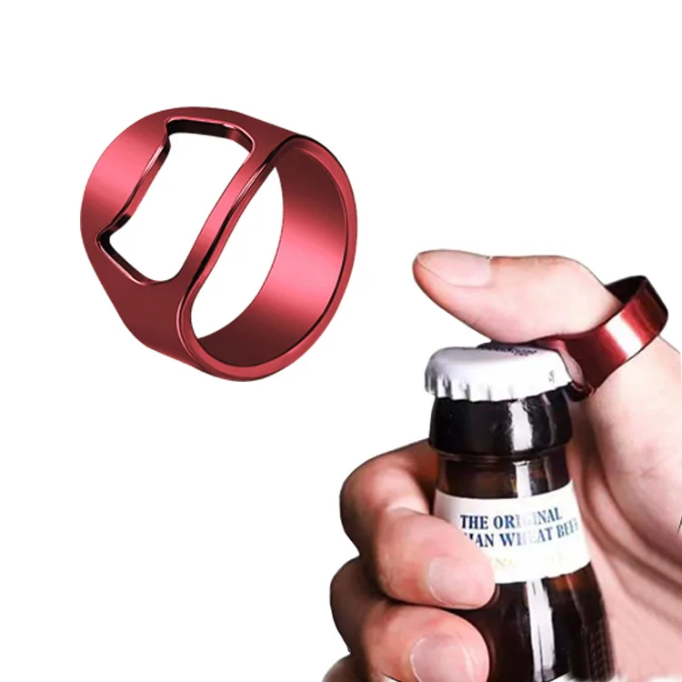 Wholesale Custom logo Beer Bottle Opener Ring Trade with High Quality in China