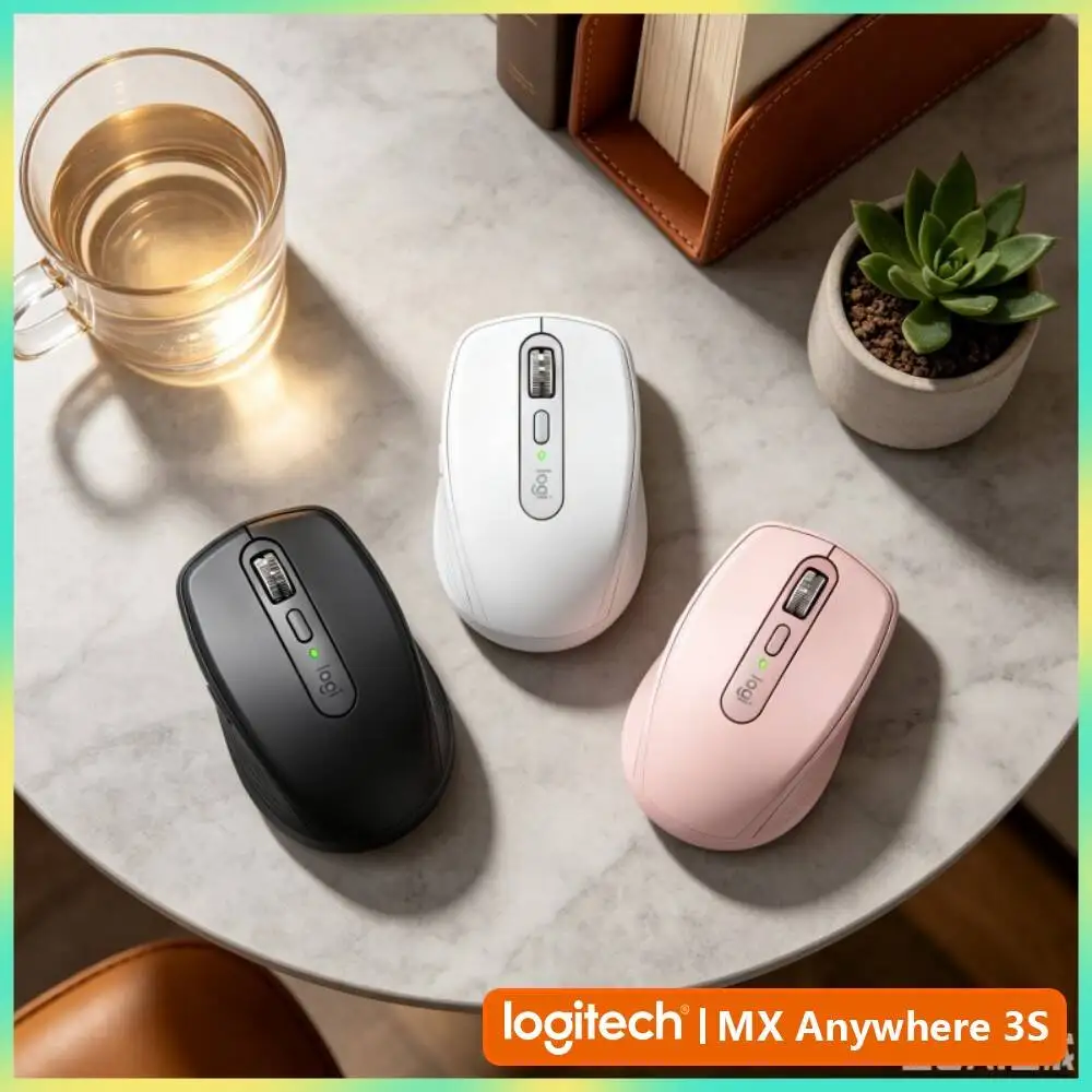 Logitech MX Anywhere 3S - 8K DPI, MagSpeed Scroll, Silent Click, Multi-Device, Perfume Shop & Fragrance Inventory