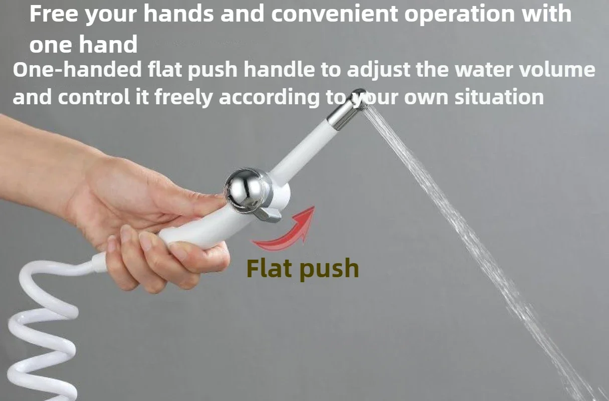 Fotografia 7: Pistola de Pulverização de Alta Pressão Superior para Higiene Pessoal e Limpeza de Vaso Sanitário, Conectável