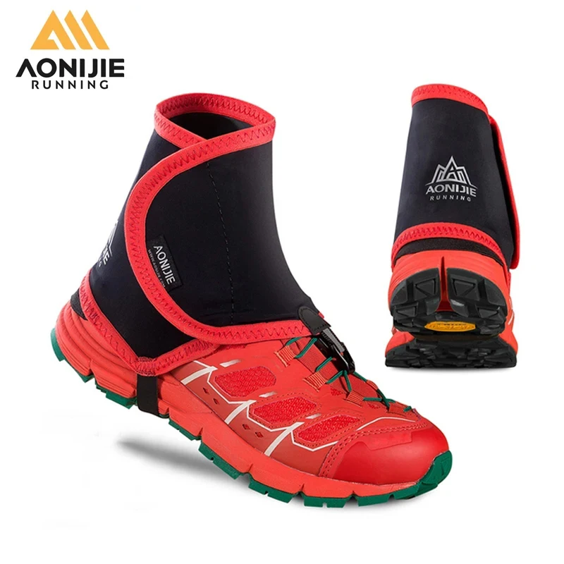 AONIJIE E940 Trail Running Gaiters Leggings Safety Protective Sandproof Marathon Hiking Shoe Covers Sports Climbing Gaiters