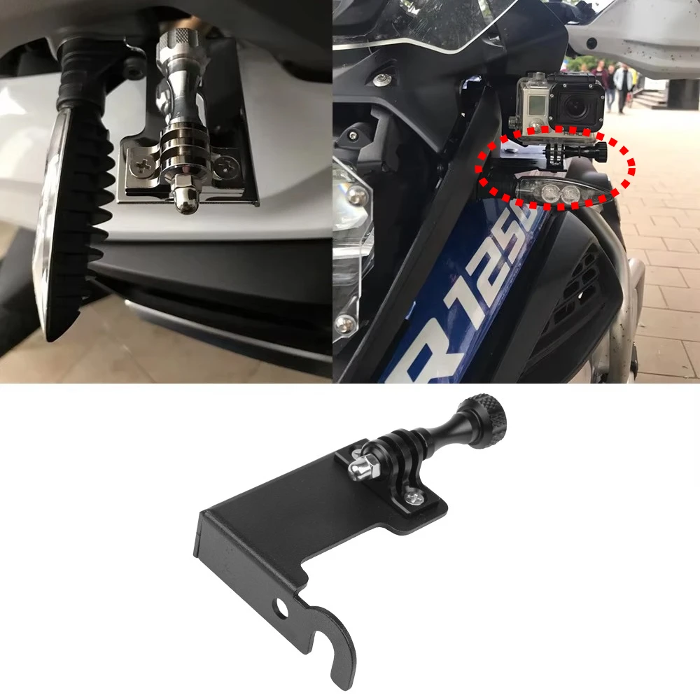 For BMW R1200GS ADV R1250GS Adventure R1250 R1200 GS Motorcycle VCR Camera Recorder Bracket Front CAM For GoPro For Hero Holder