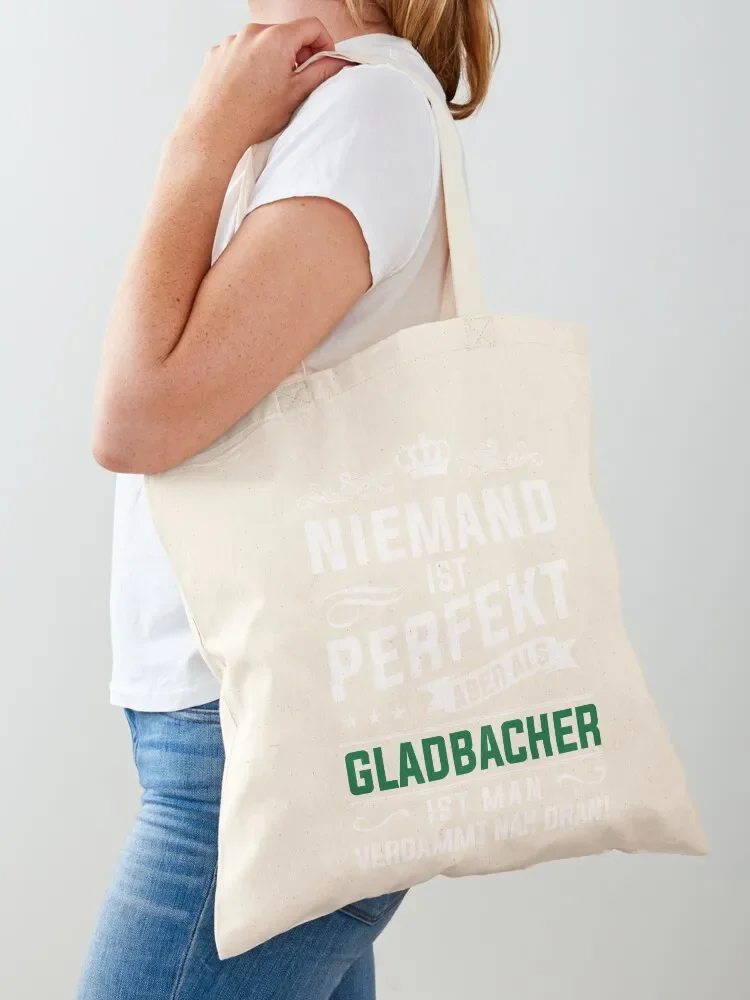 Gladbach Gladbacher M?nchengladbach jersey fan saying Tote Bag personalized tote bag bags woman 2025 Shopper