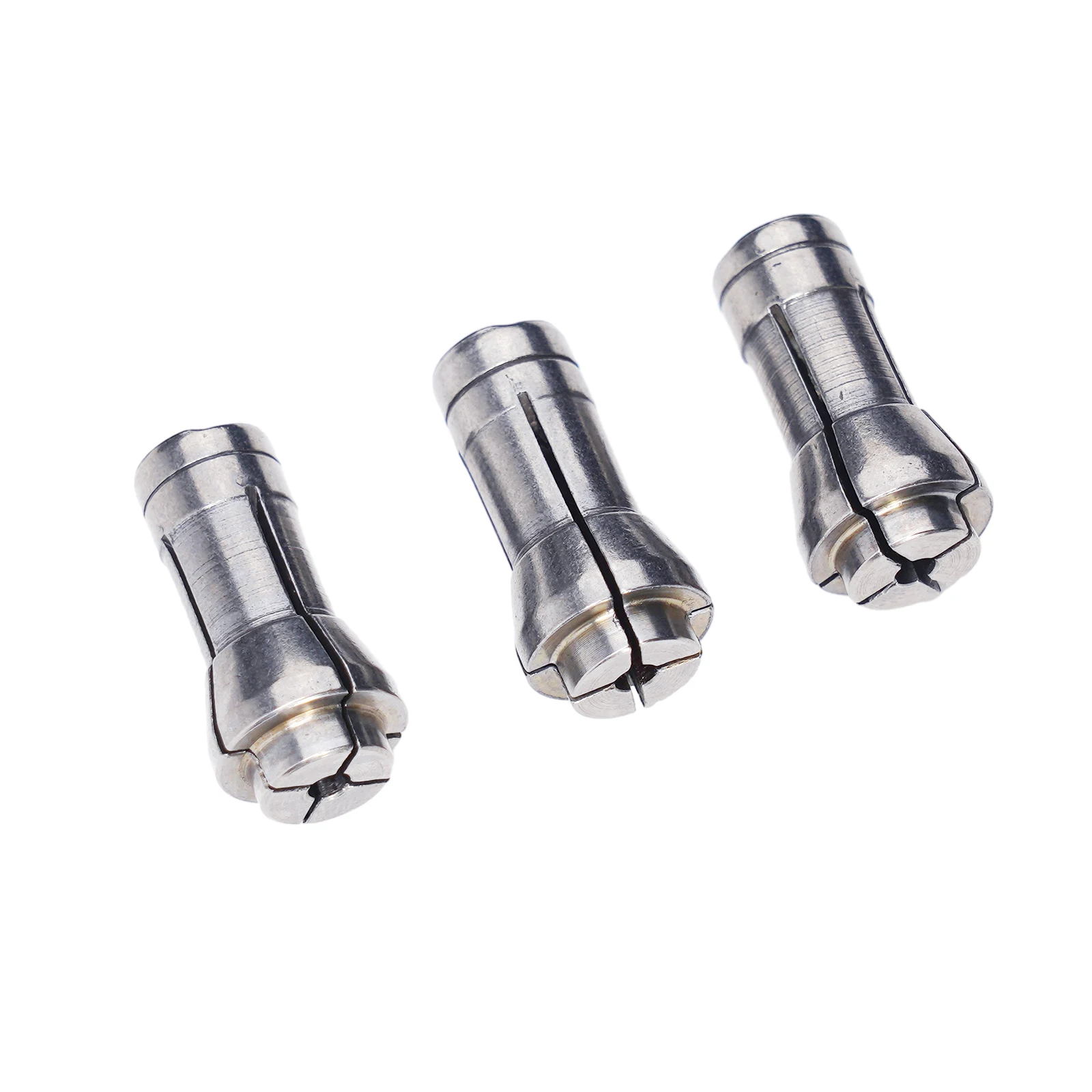 

Die Grinder Router 3/6mm Adapter Chuck Collet Gray Alloy Grinding Machine Chuck Clamping Collet 3mm/6mm Set of 3