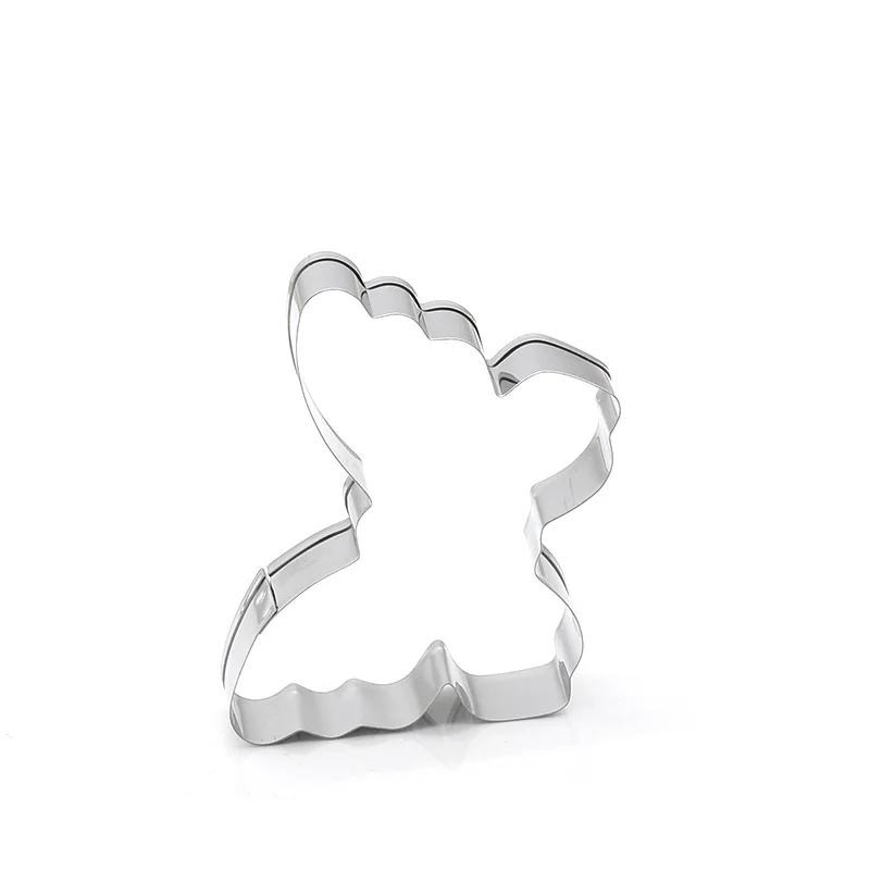 Butterfly Cookie Cutter Stainless Steel Biscuit Knife Baking Fruit Kitchen Mold Embossing Printing Cookie Stamp