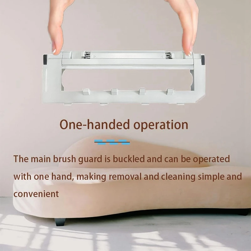 ABBK-For Roborock S7 Maxv Ultra / S7 Pro Ultra Vacuum Cleaner Main Side Brush HEPA Filters Mop Cloths Dust Bags Accessories