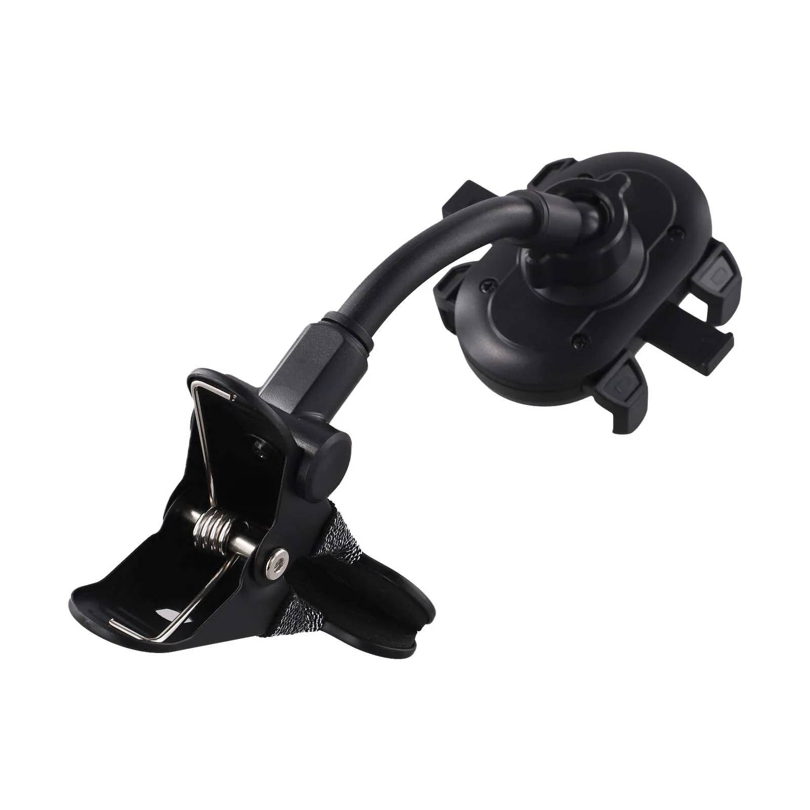 Metal Phone Holder Designed for Guitar and String Instruments Including Electric Guitar Bass Ukulele Mandolin Banjo Sitar