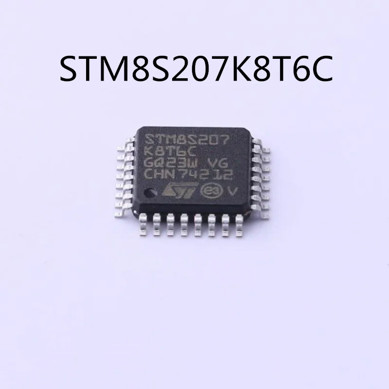 1Pcs/Lot STM8S207K8T6C 8S207K8T6C NEW QFP-32 MCU