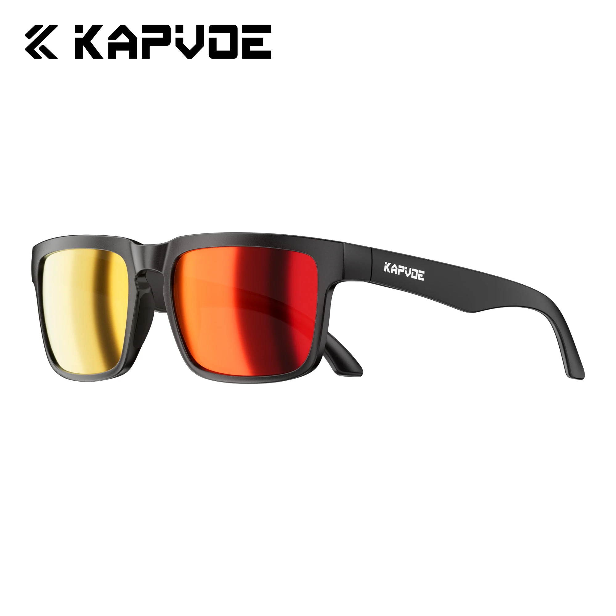 KAPVOE Mode MTB Polarisierte Radfahren Sonnenbrille Mountainbike Brillen Sport Straße Fahrrad Reiten Shades Skifahren Racing Gläser