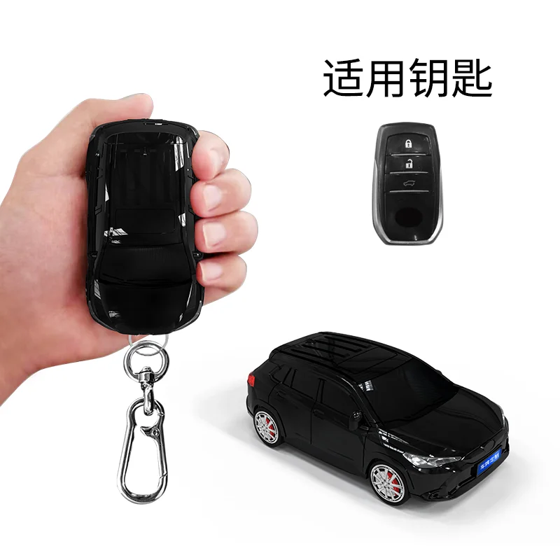 For Toyota Frontlander Model 2 3 4 5 Button for Hilux Land Cruiser Fortuner Camry Riez Rav4 Prado Remote Car Key Case Cover Fob
