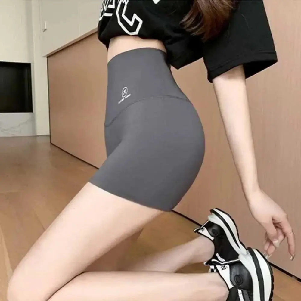 New Seamless Sports Shorts Women Fitness Jogging High Waist Shorts Body Shaping Cycling Slim Underwear