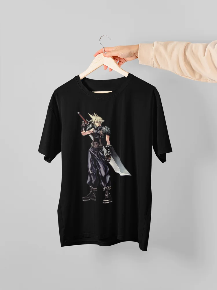 Dissidia: Final Fantasy Cloud Strife Premium Unisex T-shirt | Character Key Art