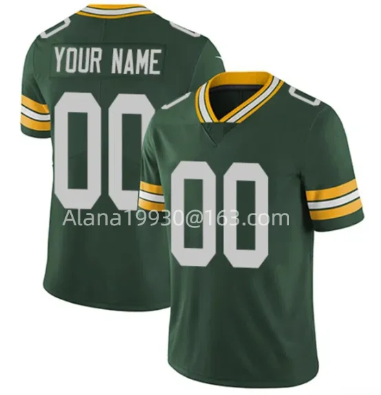 Custom Green Bay #29 Xavier McKinney #10 Jordan Love #9 Christian Watson #11 Jayden Reed Stitched Jersey