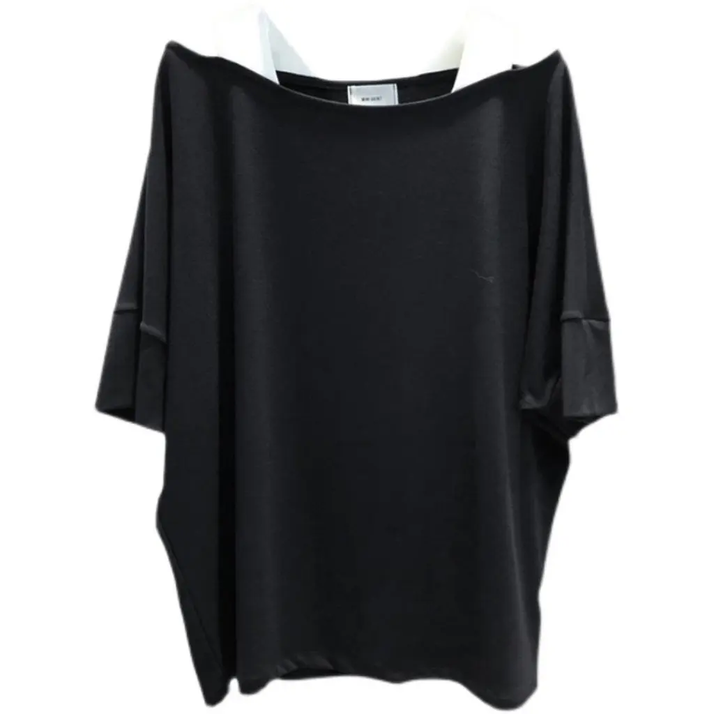 

Women's Off-Shoulder Cotton T-Shirt Short-Sleeved Korean Style Loose Fit Summer New Fashion Sexy Top