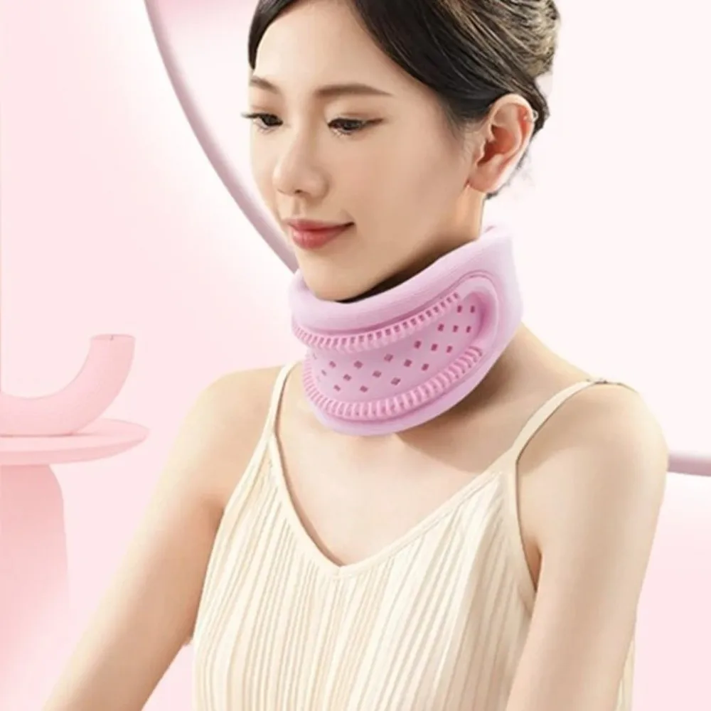 Comfortable Anti Bowing Neck Brace Portable Soft Cervical Corrector Neck Orthopedic Stabilizes Neck Support Sleeve Sleep Support