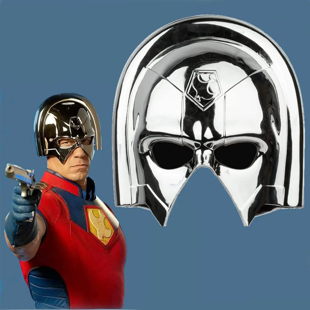 

Coslive Peacemaker Mask Resin The Anime Christopher Smith Helmet Cosplay Masquerade Accessories Party Film Version Halloween