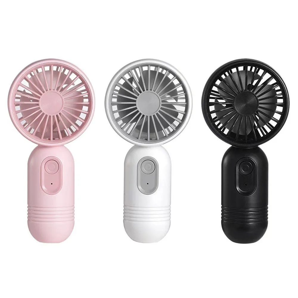 The Most Popular F33 New Handheld 5 Colors Mini Fan USB Portable Desktop Fan Beauty Eyelash Mini Fan