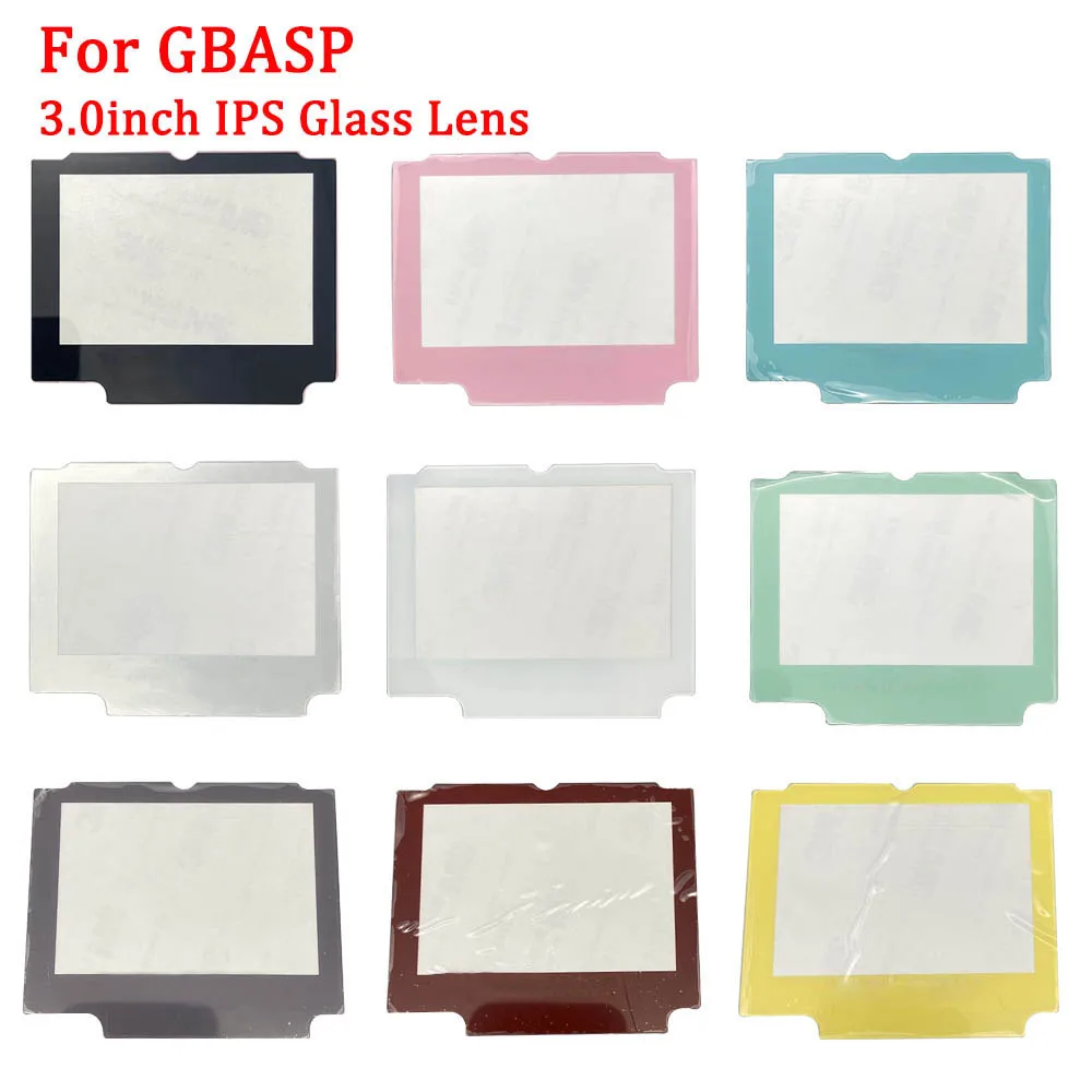 3.0 بوصة قبل مغلفة IPS LCD مجموعات الشاشة ل GBASP تسليط الضوء على سطوع LCD IPS مجموعات الشاشة 9 ألوان ل GameBoy مقدما SP
