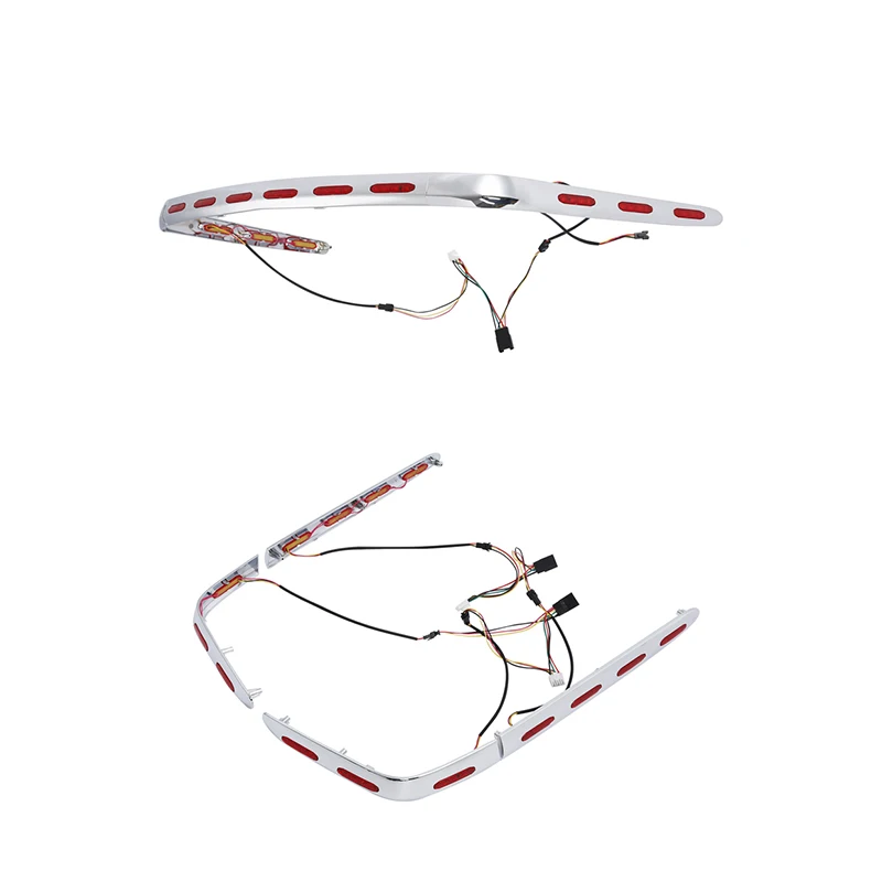 دراجة نارية السرج الخلفي الجذع الزخارف أضواء LED لهوندا Goldwing GL1800 2001-2011