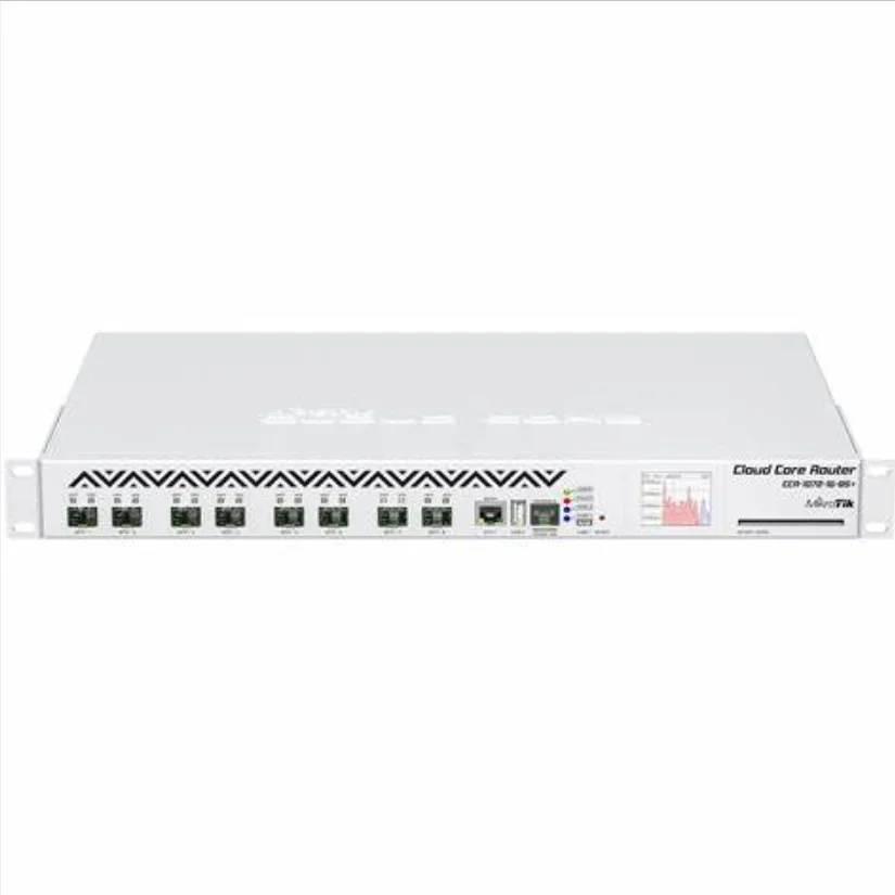 

Mikrotik CCR1072-1G-8S+ 10 Gigabit wired industrial router with16G memory possess