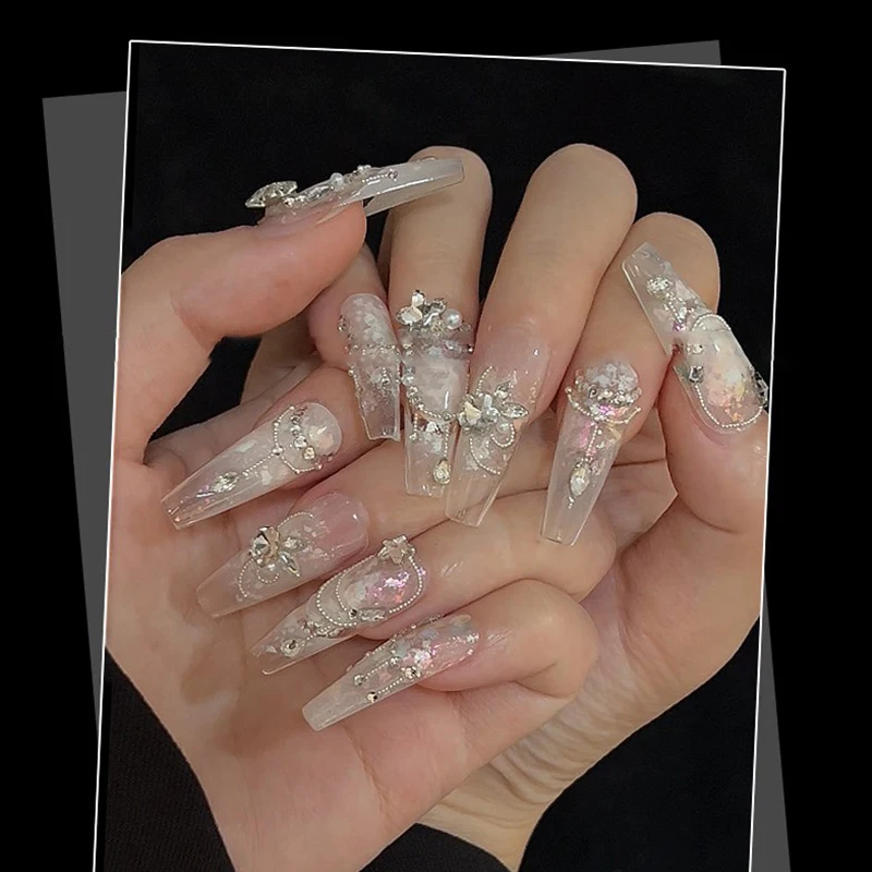 50 pz/set Mini strass per unghie a fondo piatto Glitter argento decorazioni per unghie in cristallo materiale fai da te accessori per ciondoli per Nail Art