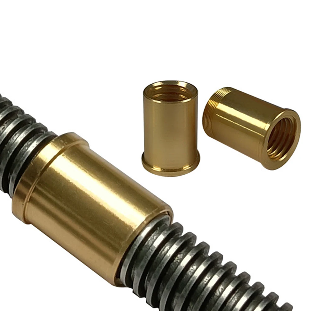 Metal Flat Jaw Pliers Nut Screw for Machine Tool Vises Smooth Rotation Low Backlash Wear Resistant Threaded Screw