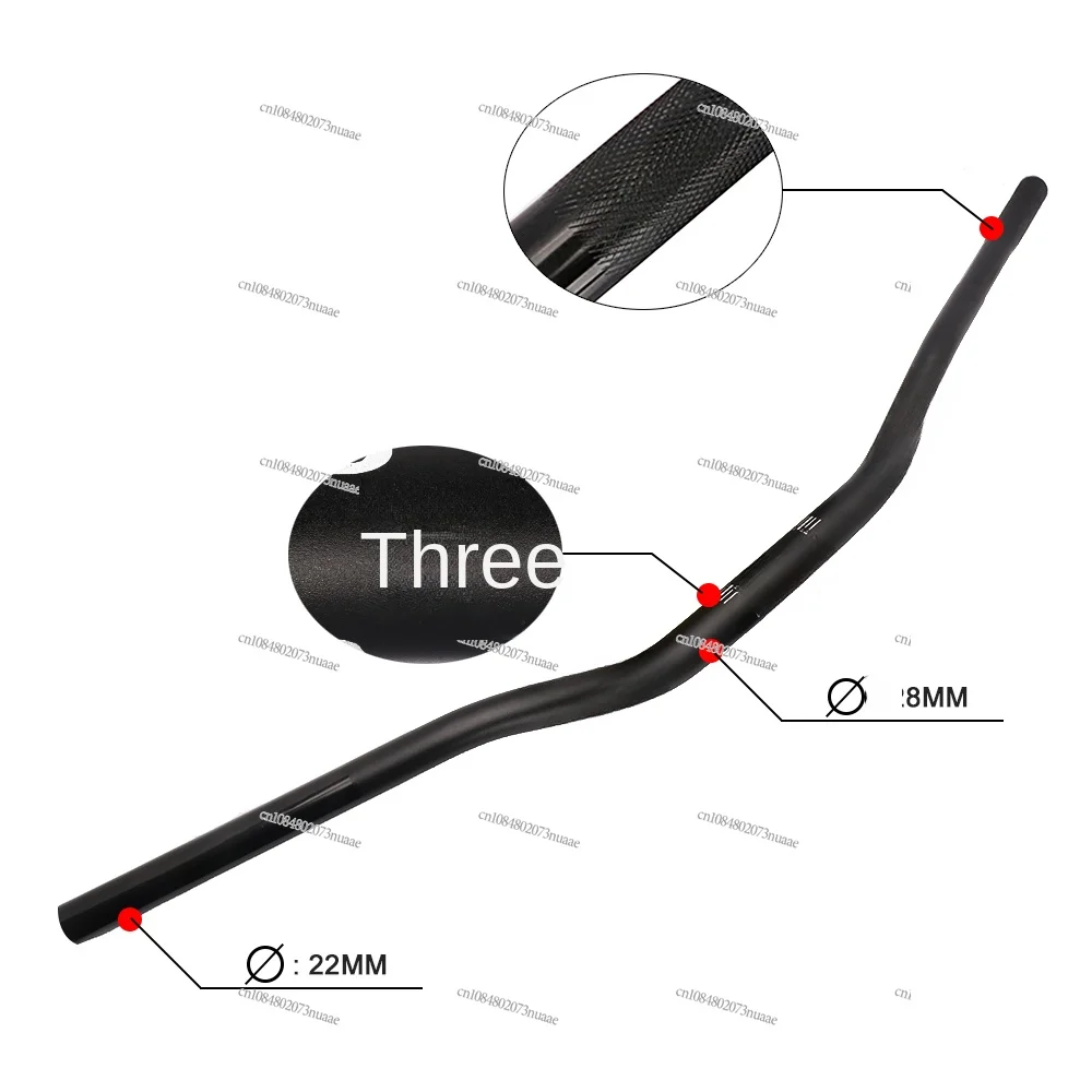 7075 aluminum alloy off-road motorcycle handlebar EVOpro handlebar handle tube direction handle modified accessories