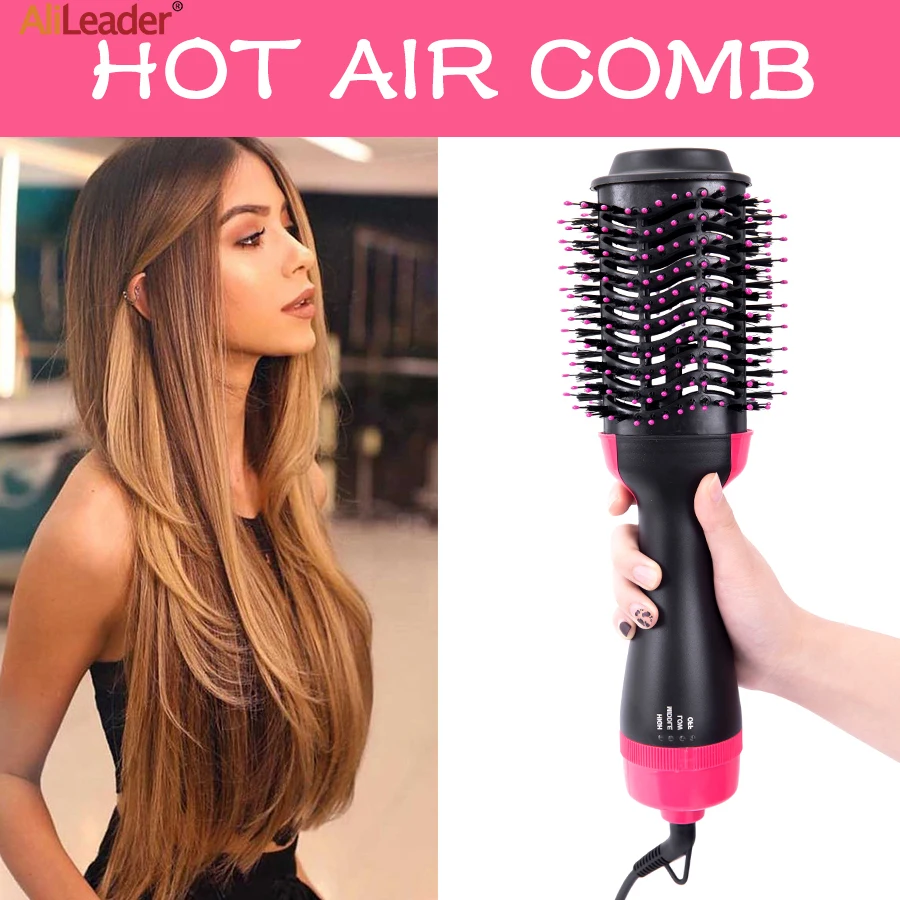 Hair Dryers Brush Professional Anti Frizz One Step Volumizer Hot-Air Hair Brushes For Women Long Thick Hair Blow-Dryer Brush