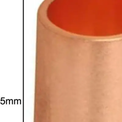 10PCS Pure Copper Protective Nozzles for NBC200 Welding For Torch Supporting Efficient Heat Transfer and Reduced Component Wear