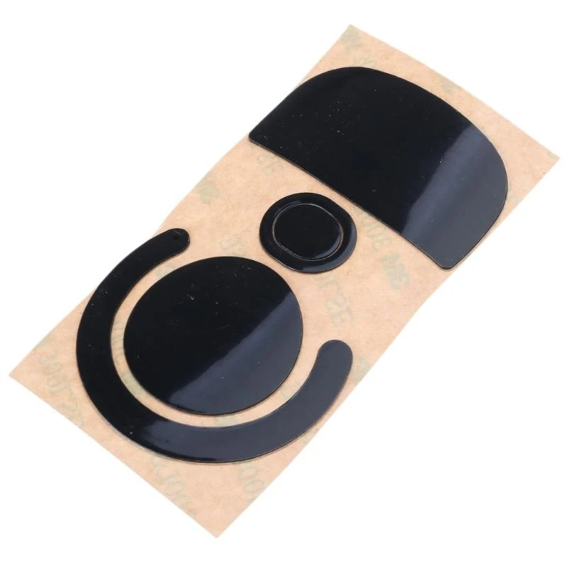 F68C 1 세트 마우스 스케이트 글라이드 피트 패드 마우스 피트 G X Superlight Mouse 검은 둥근 구부러진 구부러진 가장자리