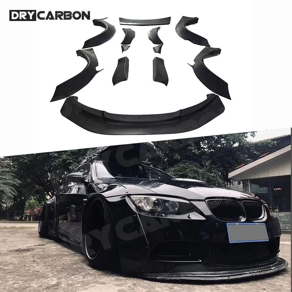 

Car Fender Flares Wide Body Wheel Arches Rear Spoiler for BMW 3 Series E92 M3 2007-2012 Car Styling Body Kits Accessories