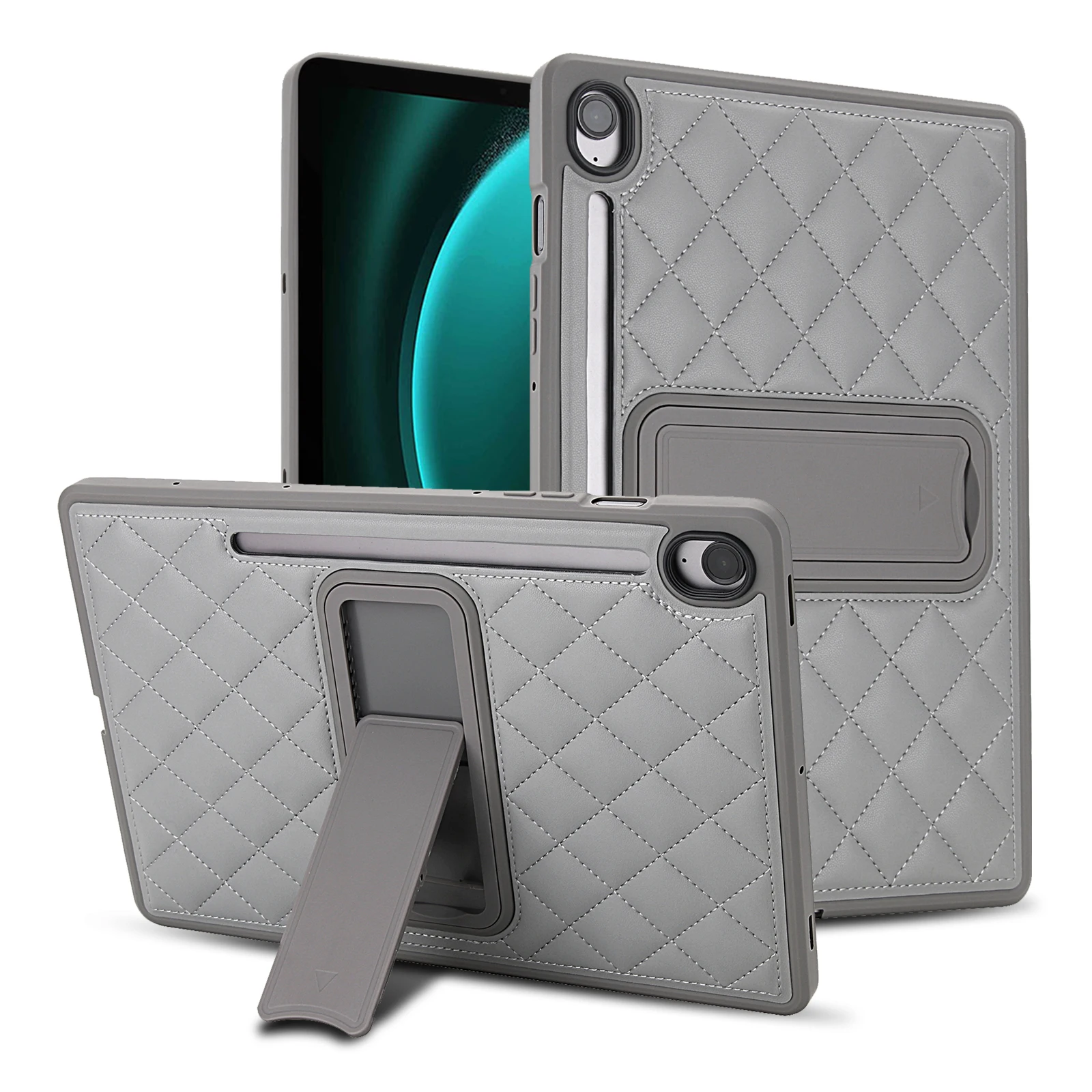

Case For Samsung Tab Luxury Leather S10 Lite S9 FE Stand Case S6 Lite A11 A9 Plus FE A8 A7 Lite 11 10.5 8.7 Kickstand Cover