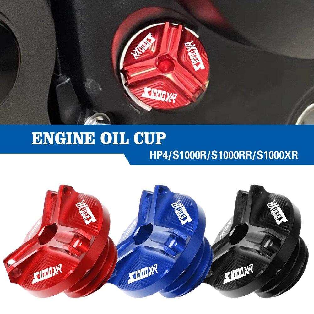 

S1000xr Motorcycle Engine Oil Cup Plug Cover Caps For BMW S1000XR 2014 2015 2016 2017 2018 2019 S 1000 XR S1000 XR S 1000XR