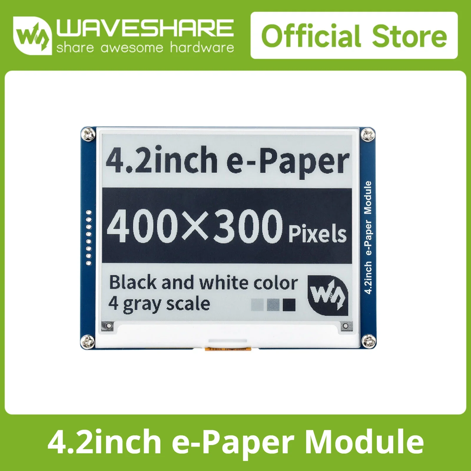 Ecran-e-ink-waveshare-42-pouces-noir-blanc-papier-electronique-avec-interface-spi-compatible-avec-raspberry-pi-arduino-nucleo-stm32-33v-5v