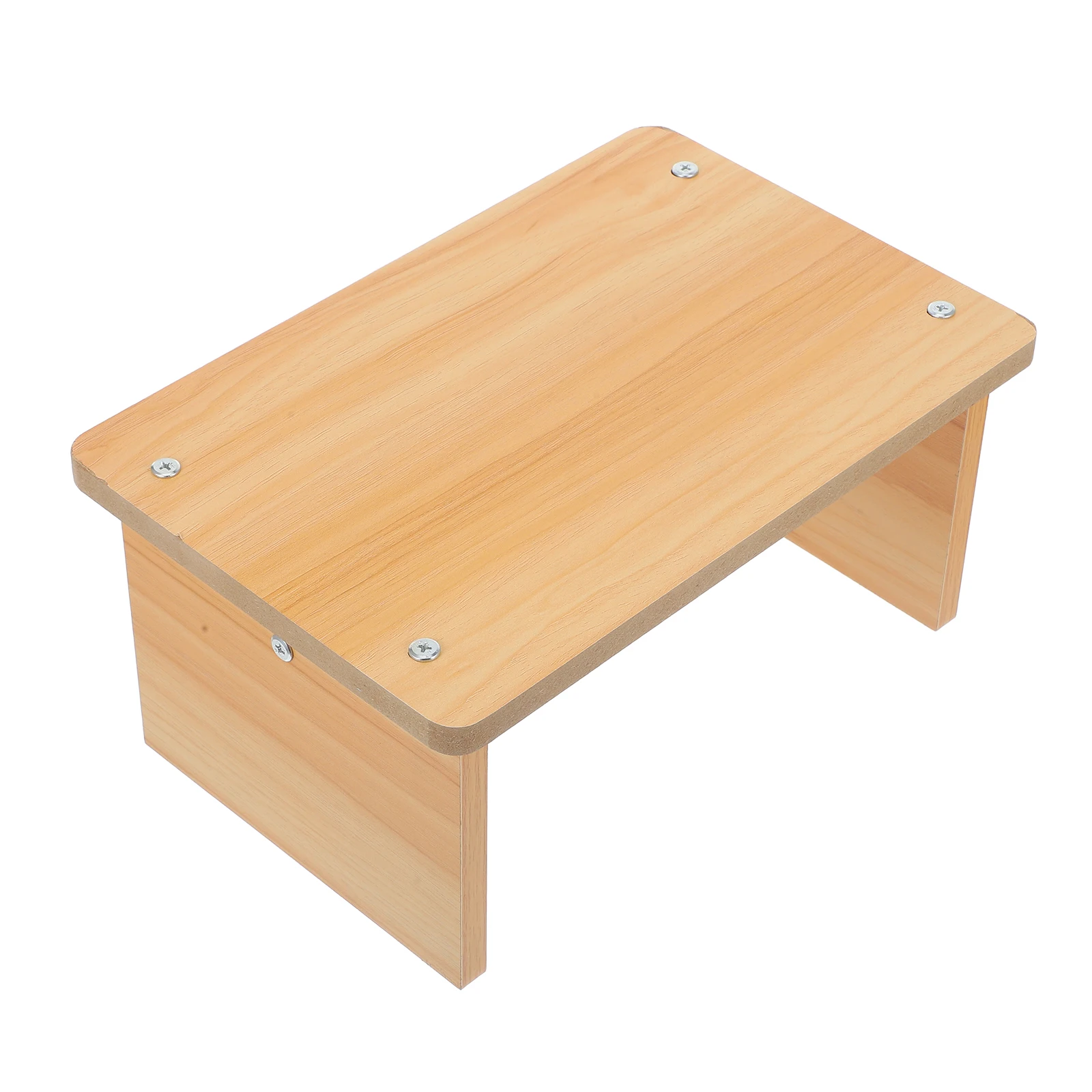 

Wooden Foot Non-Slip Anti-S Strong Load-Bearing Office Desk Footrest Under Desk Step Stool Pedicure Footstool Toilet