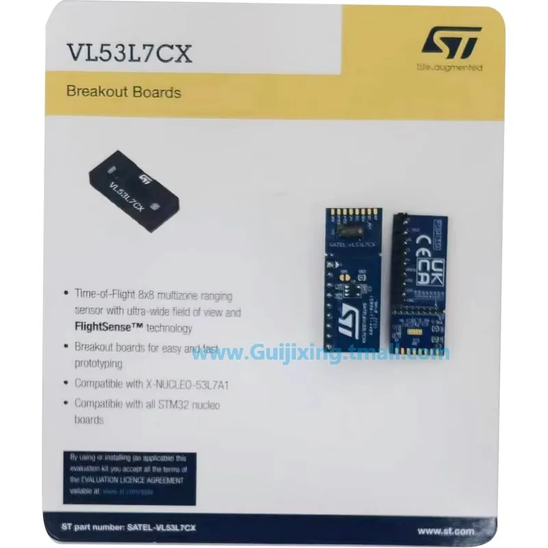 SATEL-VL53L7CX PCB dois garfo módulo, Visuo-F401 Sensor