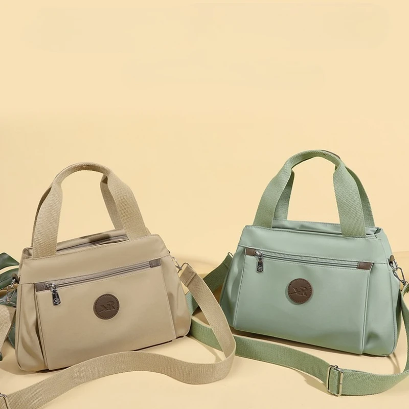 

New Canvas Bag for Women Crossbody Multi Functional Handheld Single Shoulder Shopping Bag Canvas Large Capacity Shoulder Bag