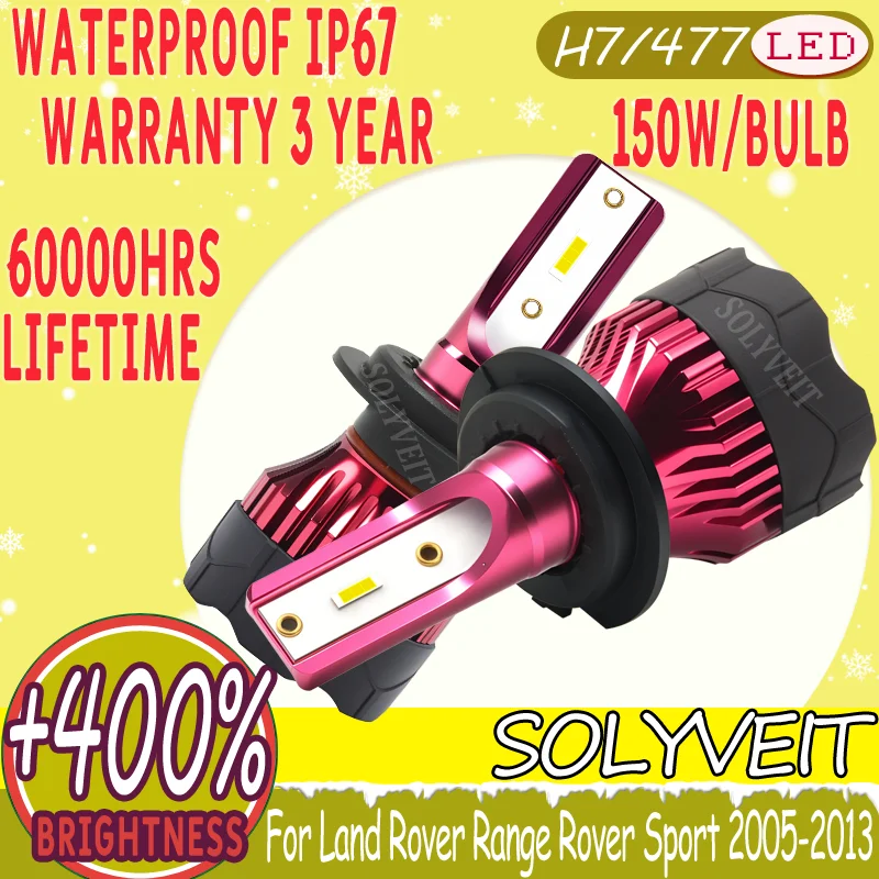 

Easy-to-Fit High-Quality waterproof LED Headlight For Land Rover Range Rover Sport 2005 2006 2007 2008 2009 2010 2011 2012 2013
